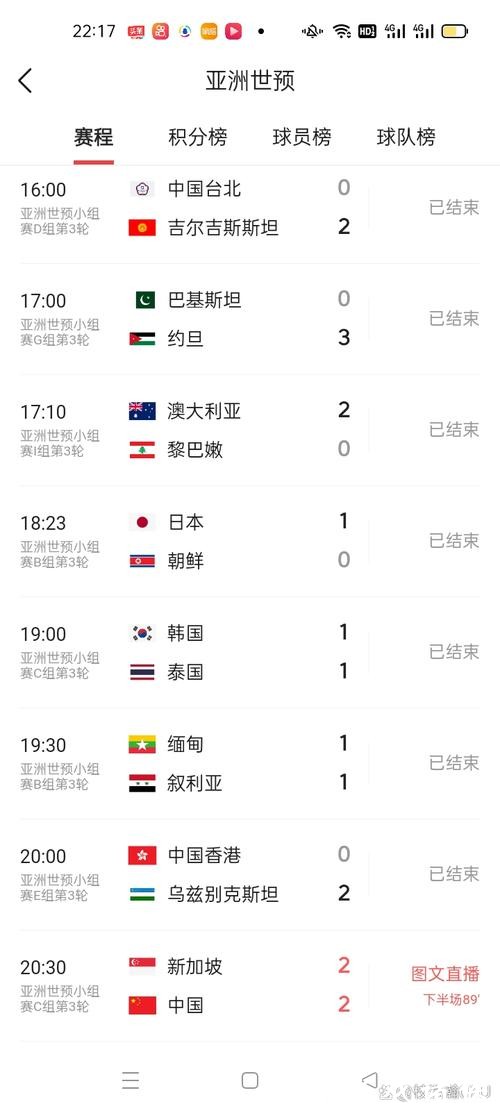 实时更新世界杯比分APP推荐